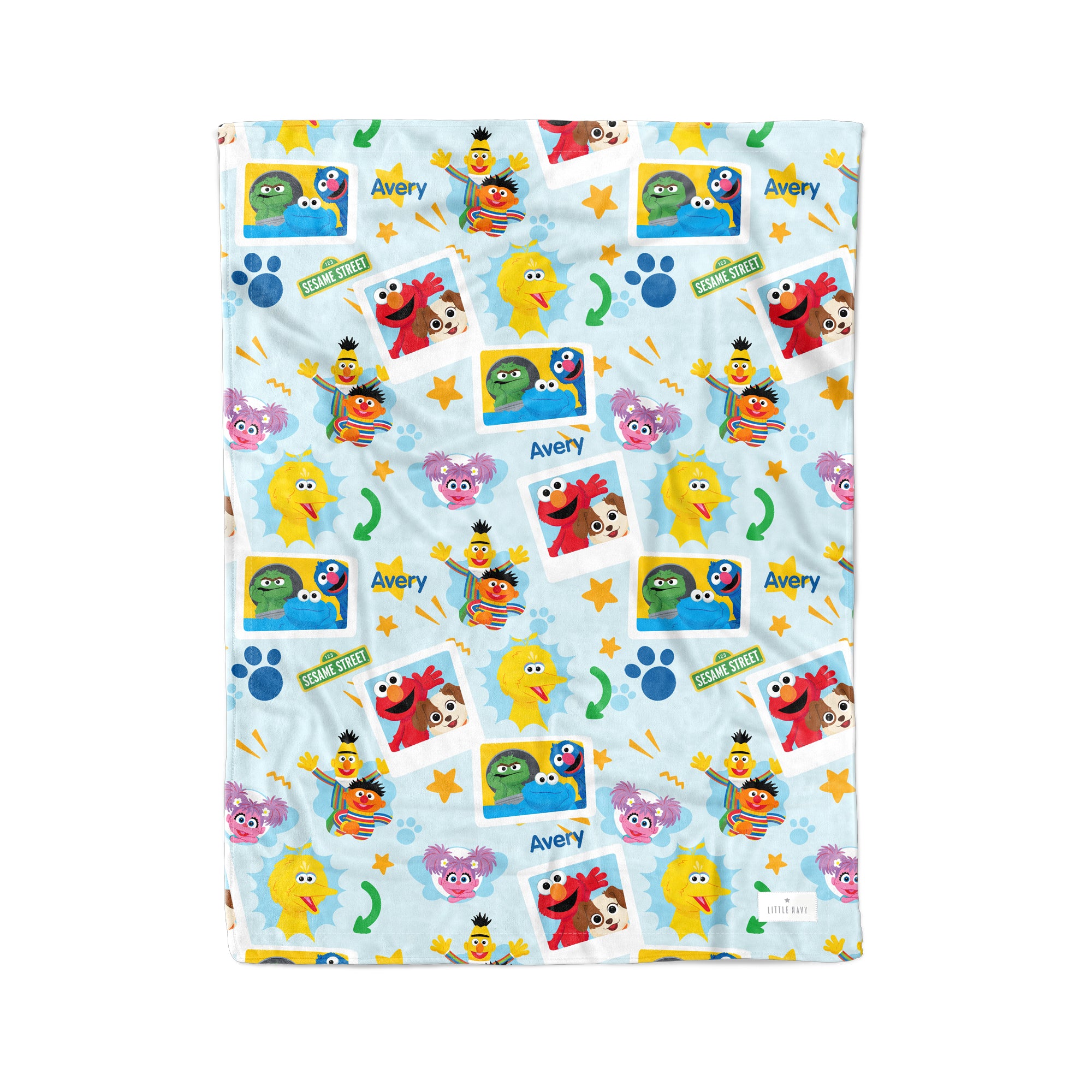 Sesame Street - Personalized Minky Blanket