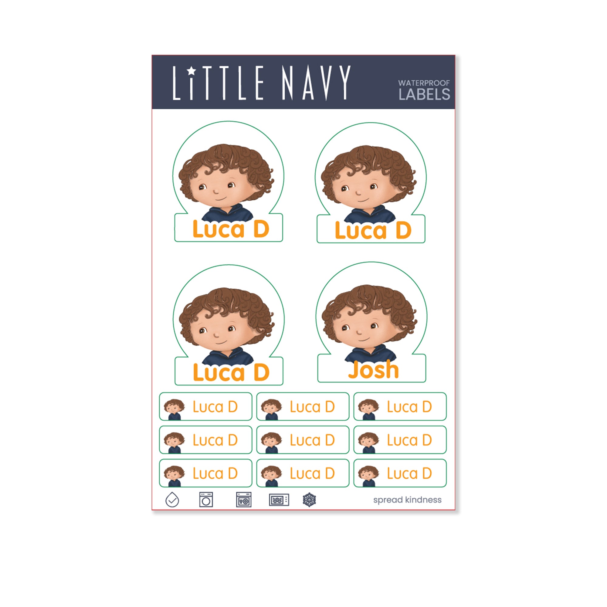 Water bottle Label Pack - LITTLE ME