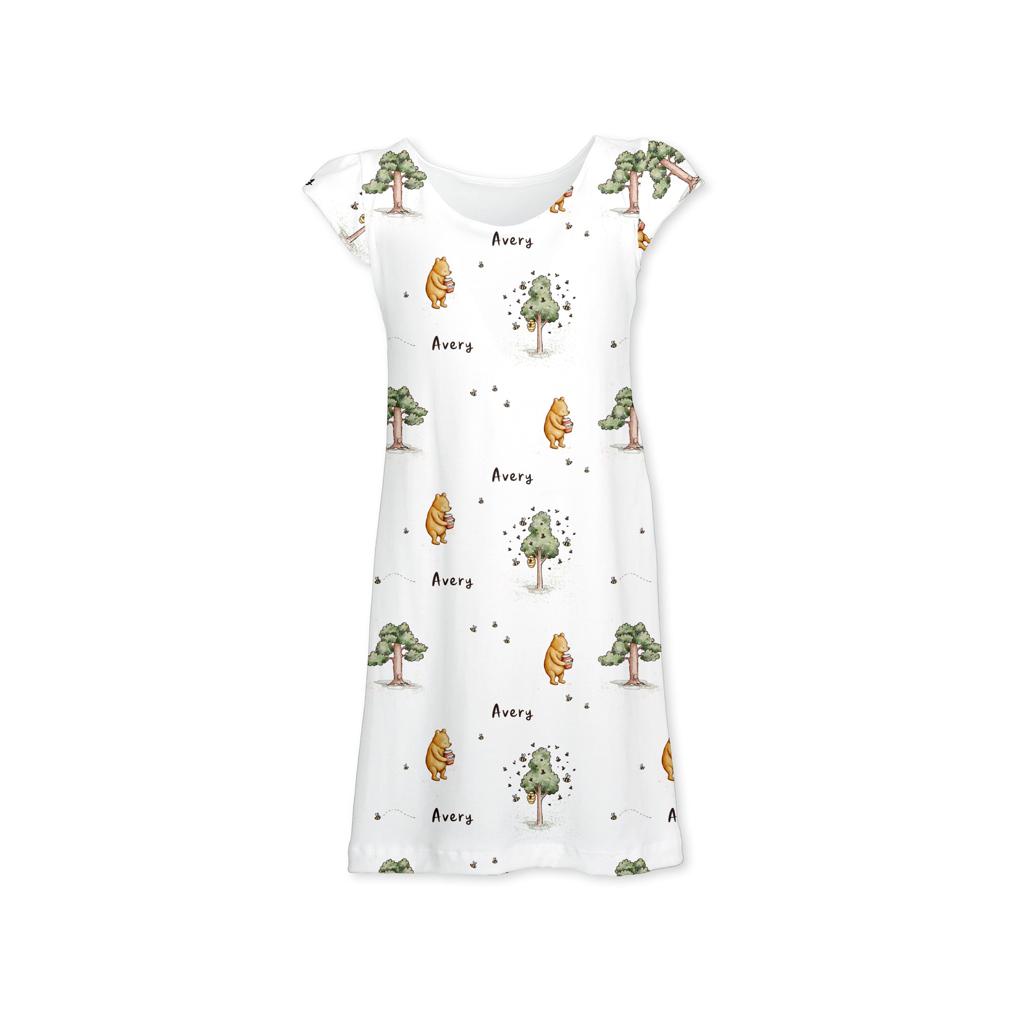 Classic Pooh - Personalized Nightgown