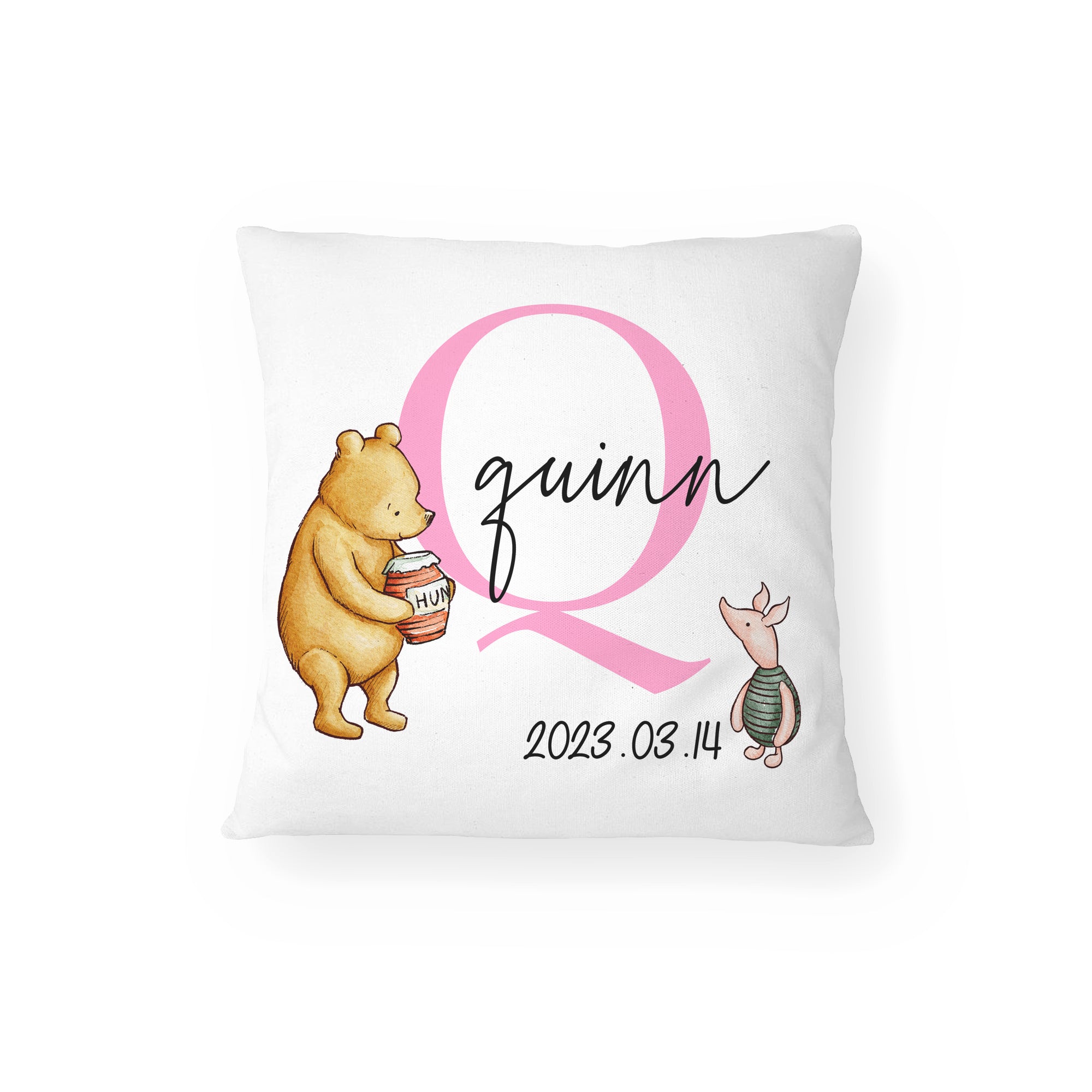 Personalized Decorative Pillow - Classic Pooh