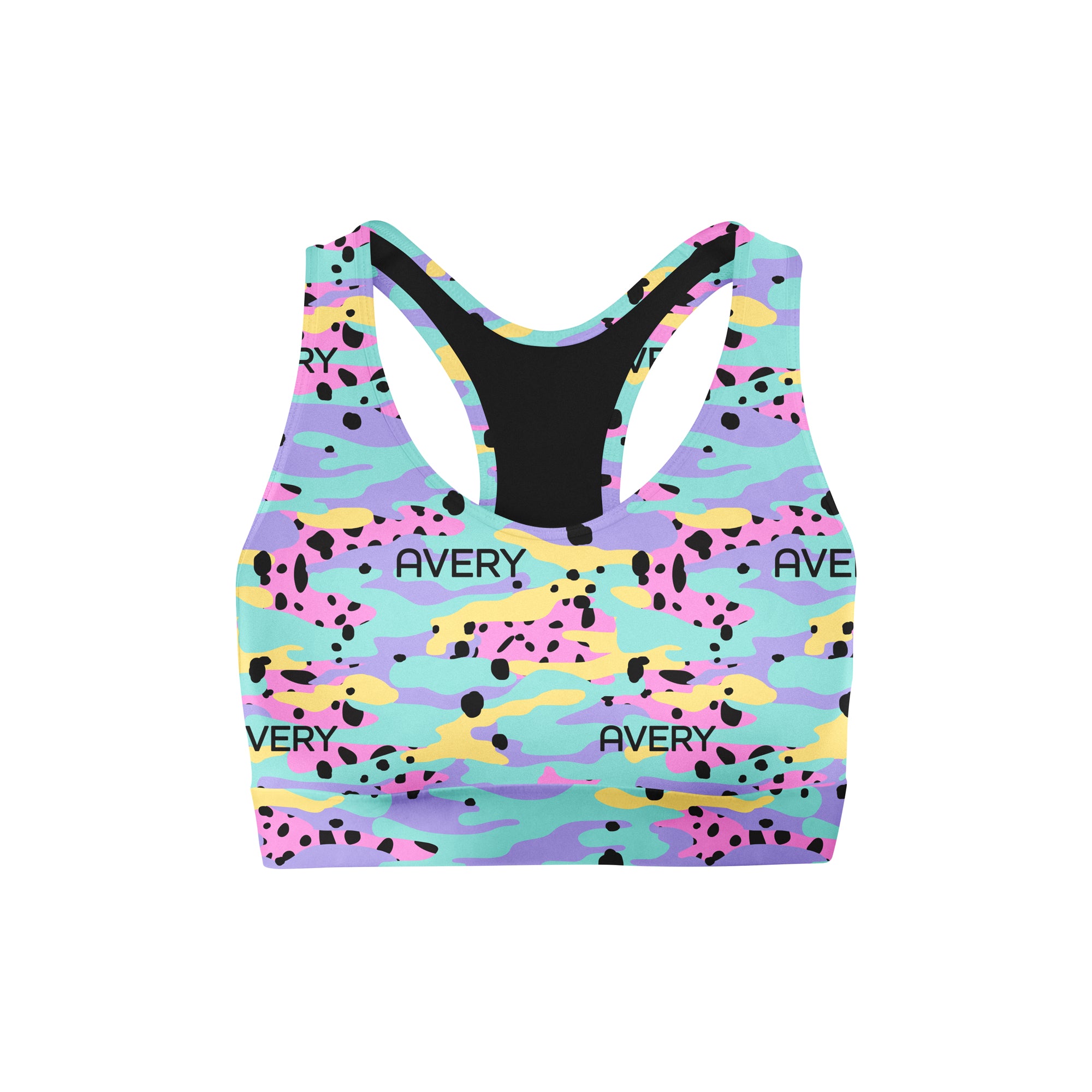 Practice Wear -  Colourful Camo PERSONALIZED TOP