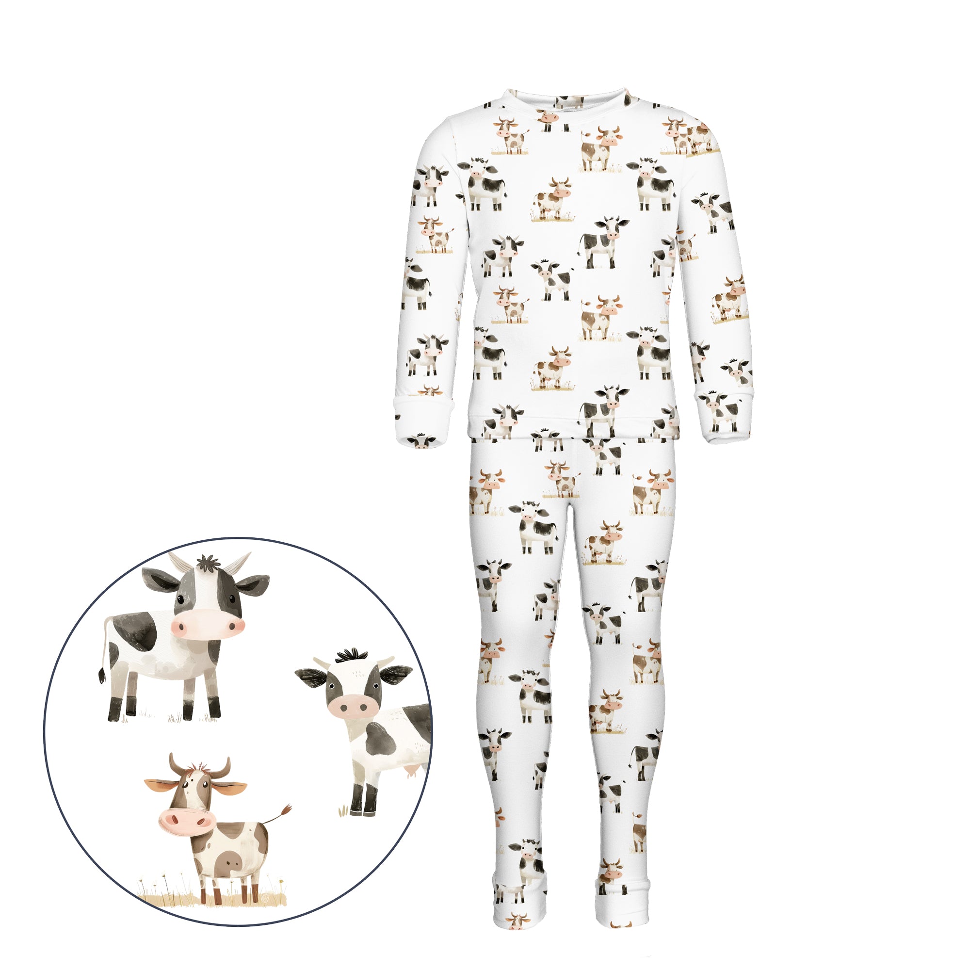 NON-Personalized Kids Pyjamas (2 piece set) - MARKETPLACE (Animal Designs)