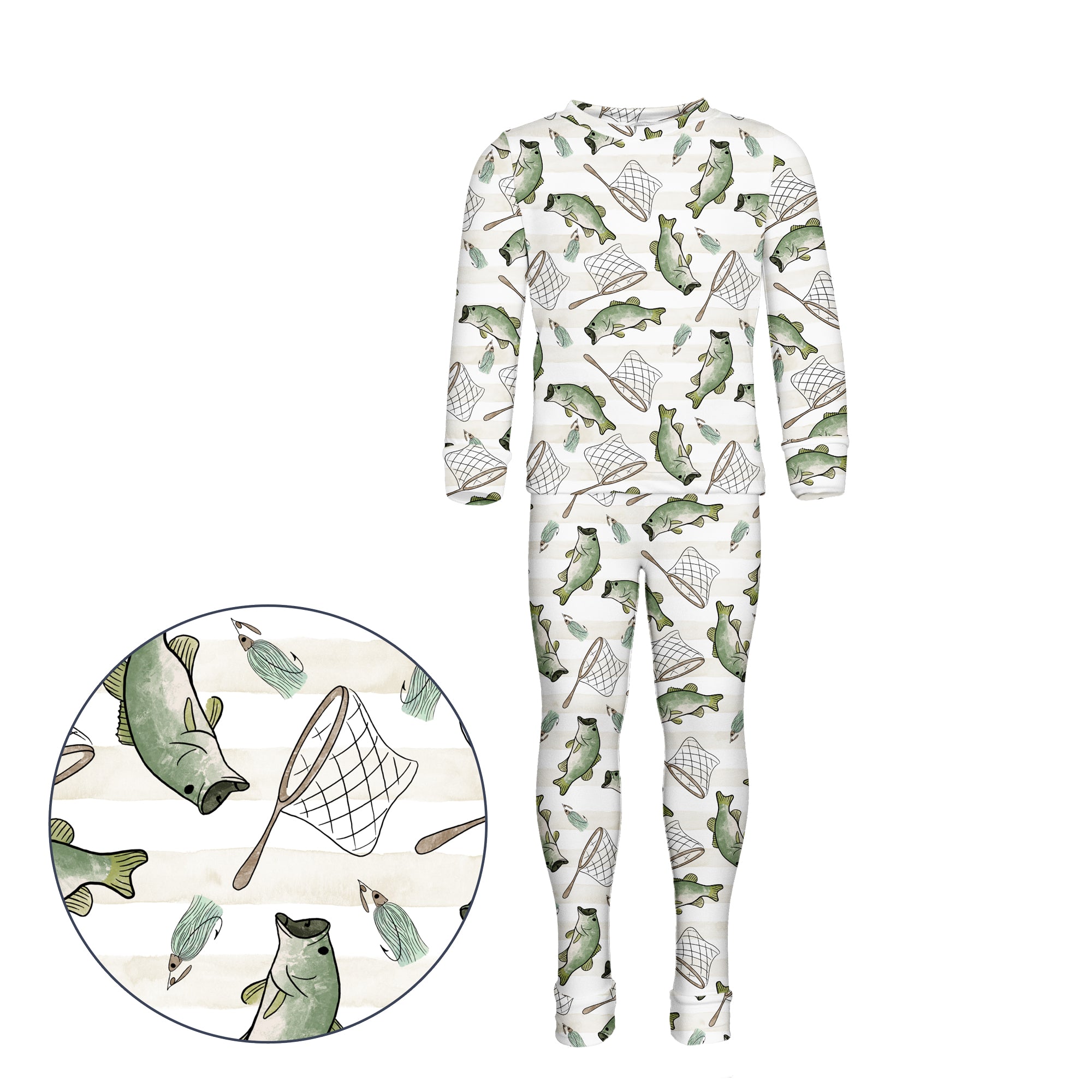 NON-Personalized Kids Pyjamas (2 piece set) - MARKETPLACE (Animal Designs)