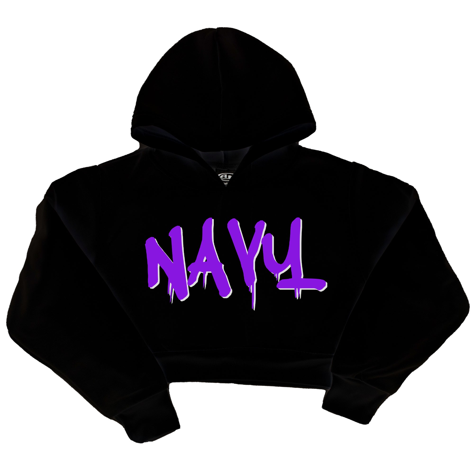 GRAFFITI - Cropped Hoodie PERSONALIZED