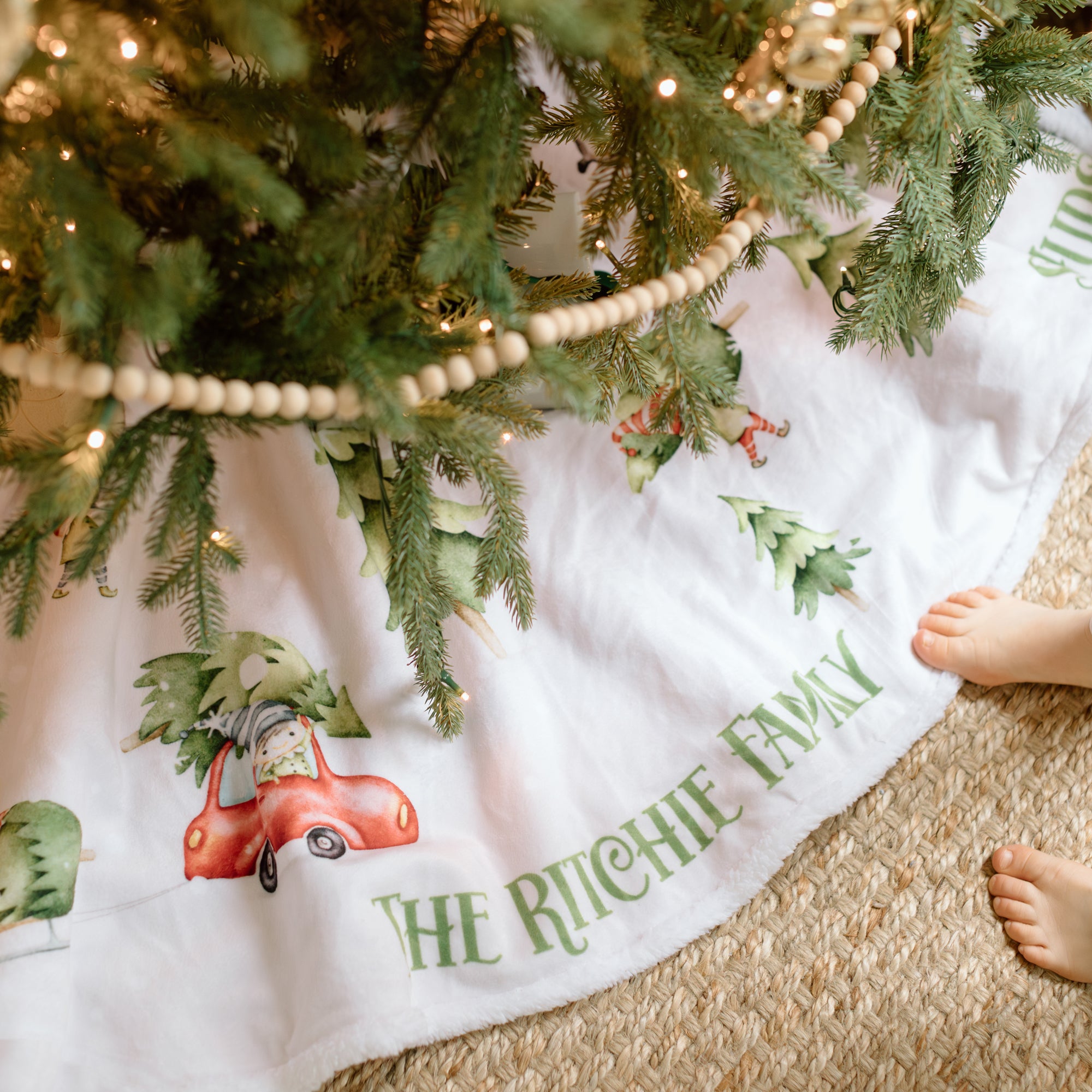 Holiday '24 - Christmas Tree Skirt Personalized