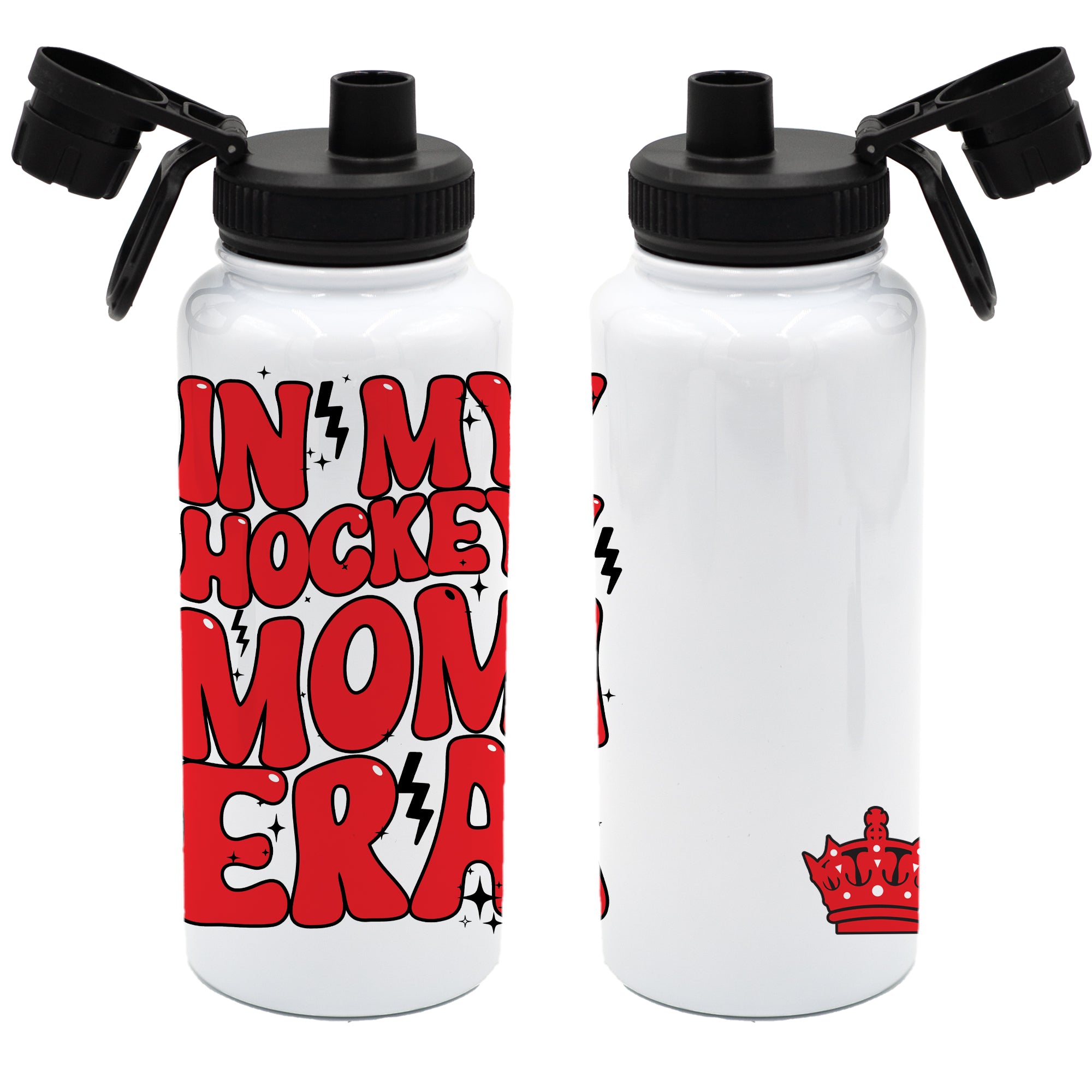 Royal City Kings - HOCKEY MOM 32oz Sport Water Bottle