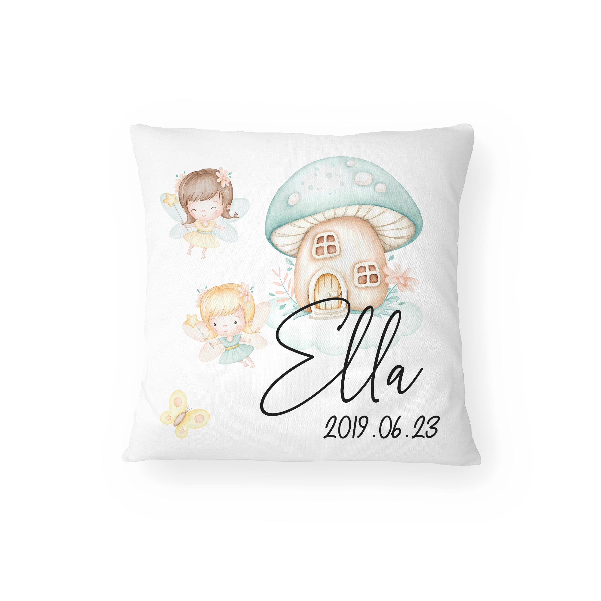 Personalized Decorative Pillow - Lil Fairy