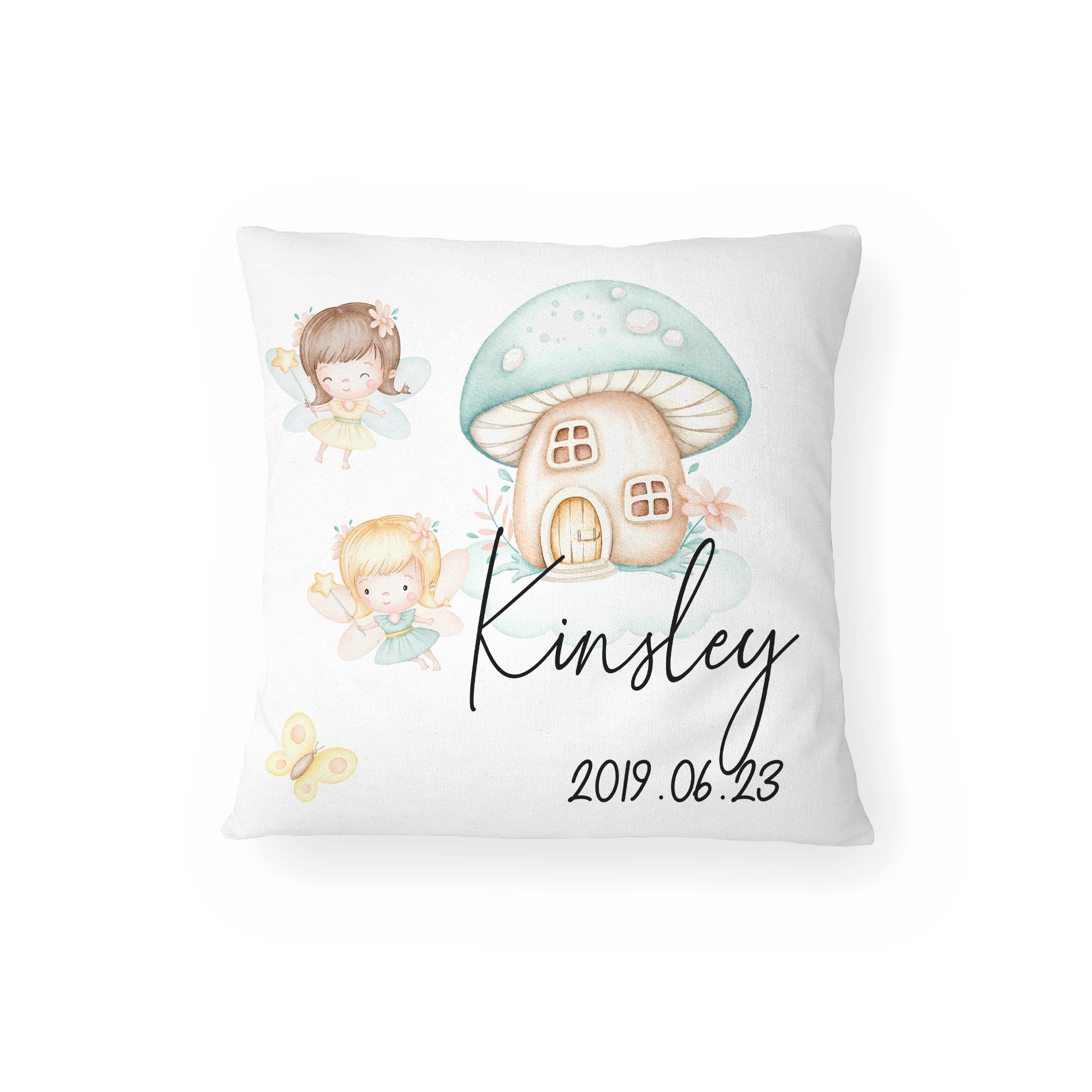 Personalized Decorative Pillow - Lil Fairy