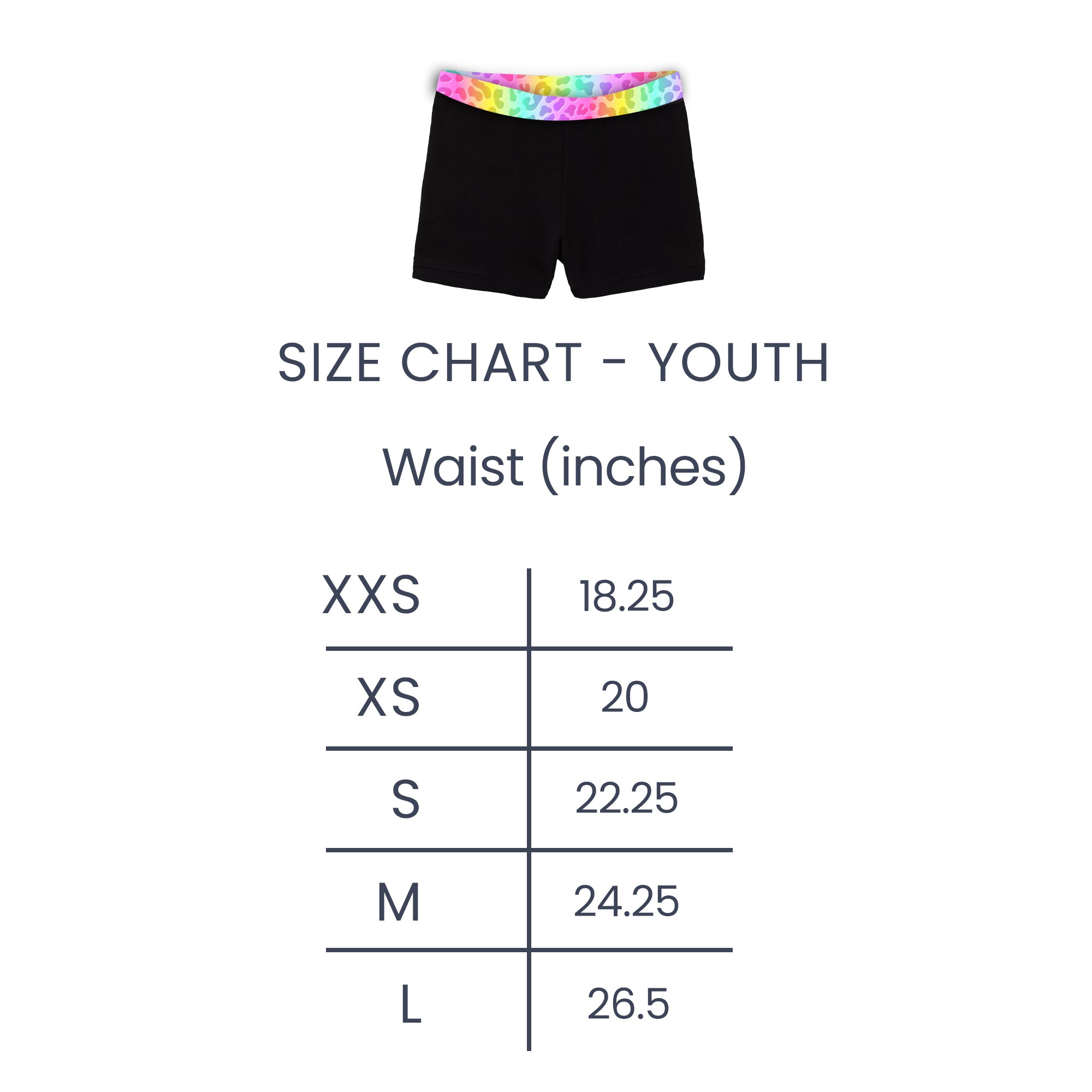 Practice Wear - Designer Crop Shorty Shorts