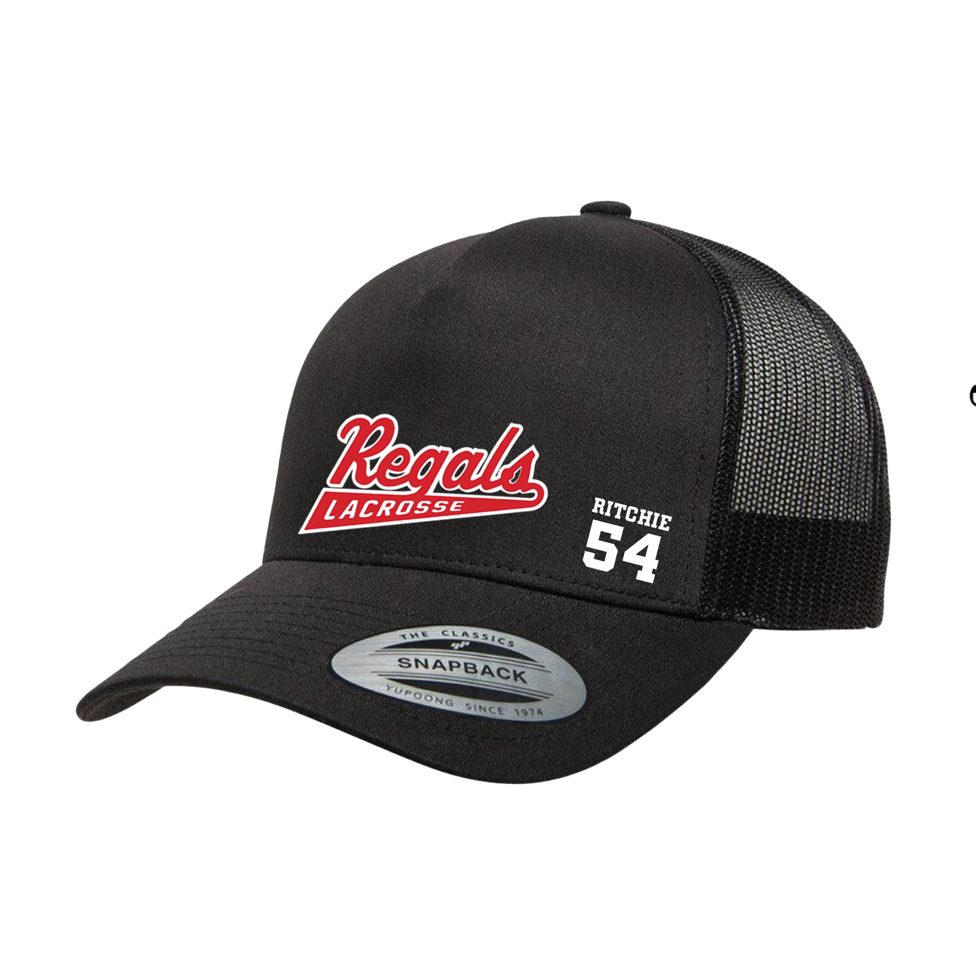 Regals Lacrosse-Logo Personalized LNSW-210 SNAPBACK HAT - Youth and Adult