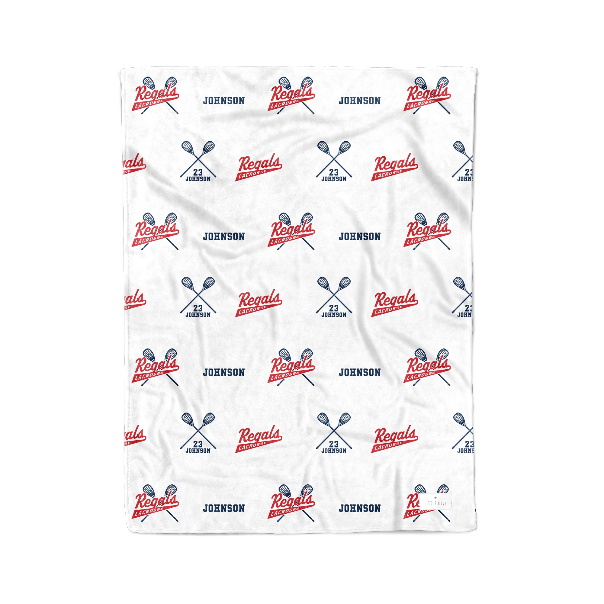 Regals Lacrosse - Personalized Double Sided Blanket