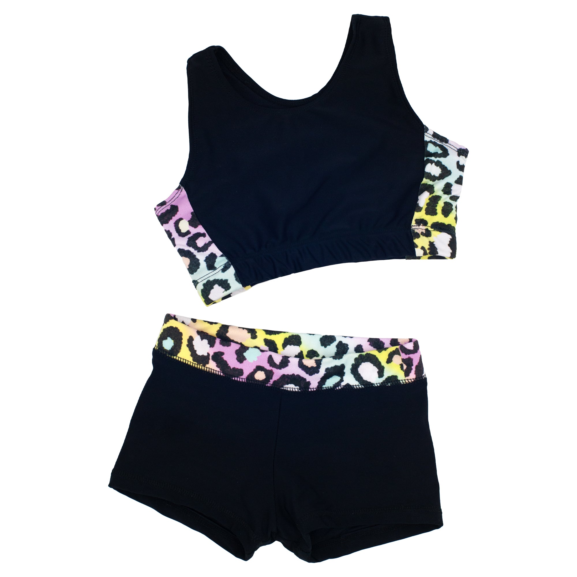 Practice Wear - Designer Crop Shorty Shorts