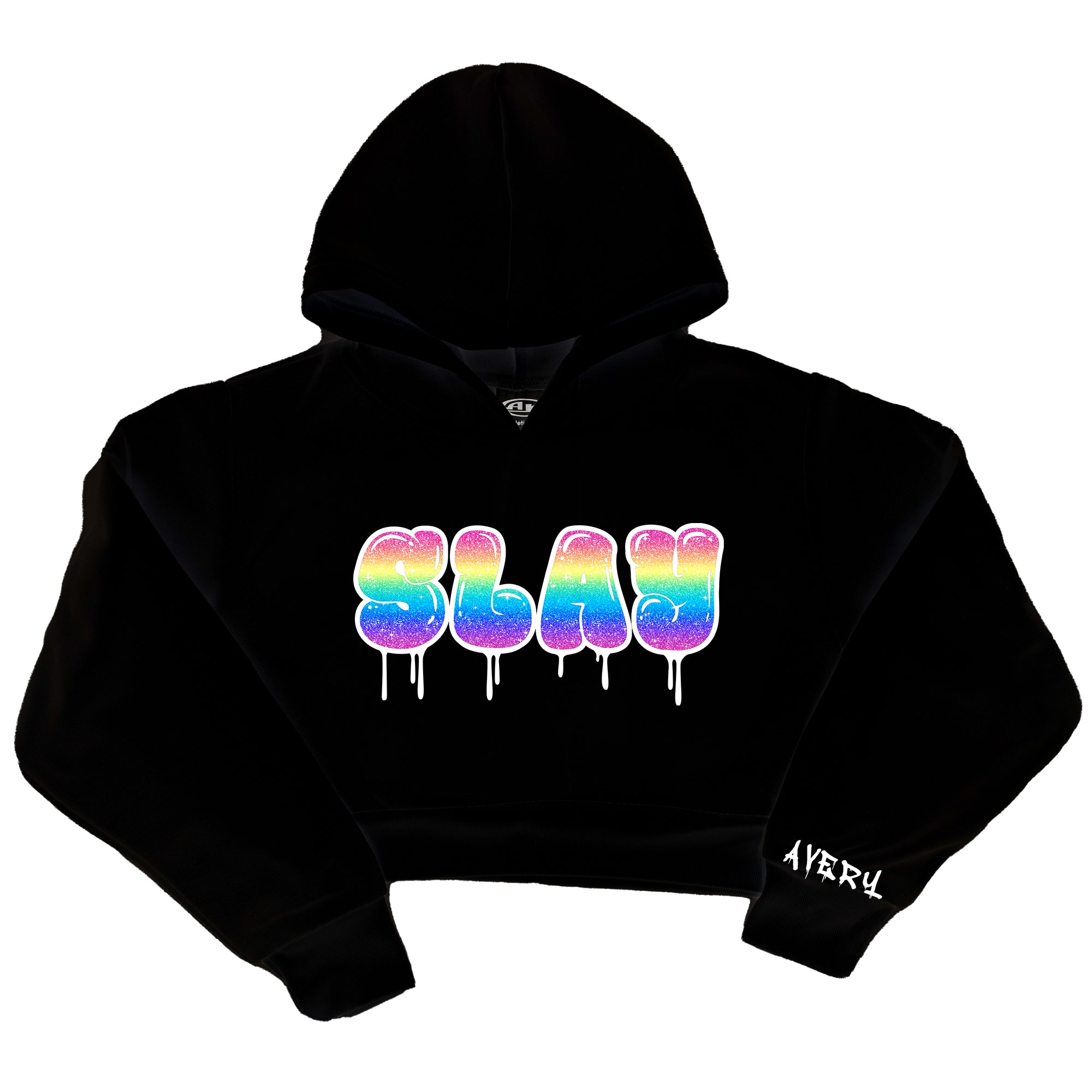 SLAY - Personalized Cropped Hoodie