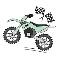 stickylabel_motorcrossgreen