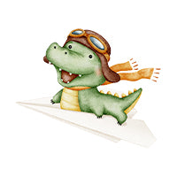 stickylabel_paperairplanesalligator