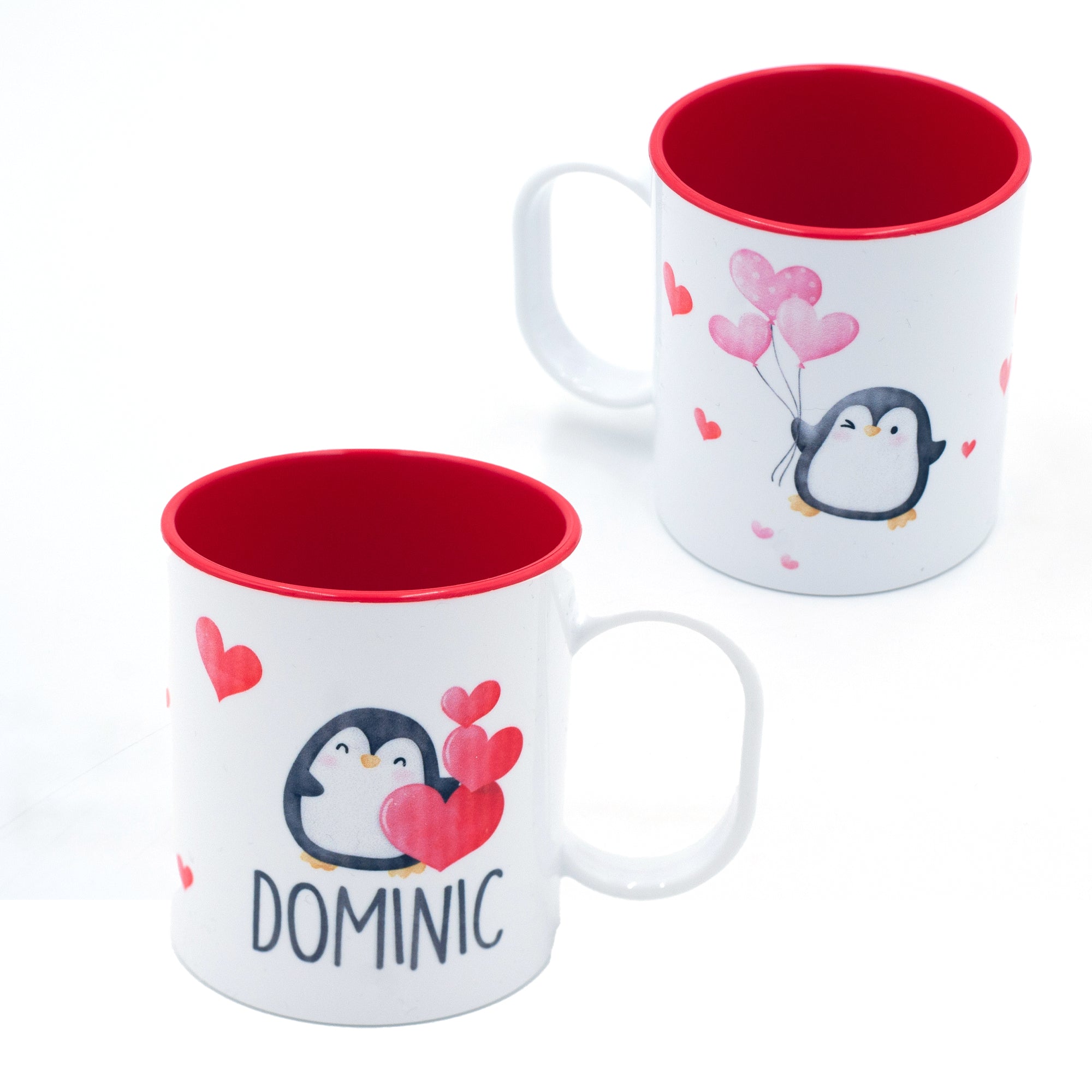 *NEW* Valentine's '25 - Personalized Plastic Kids Mug (11 oz)