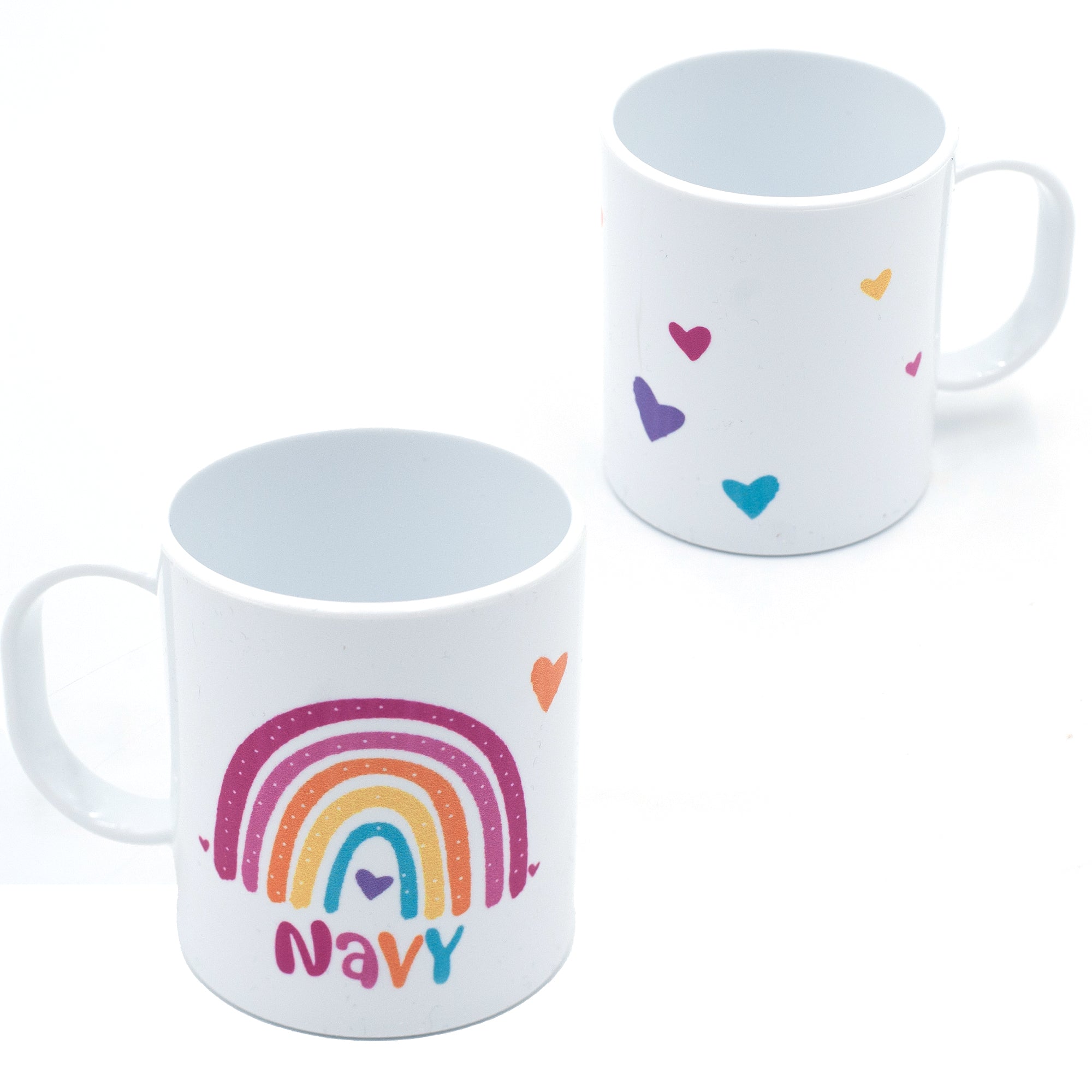 *NEW* Valentine's '25 - Personalized Plastic Kids Mug (11 oz)