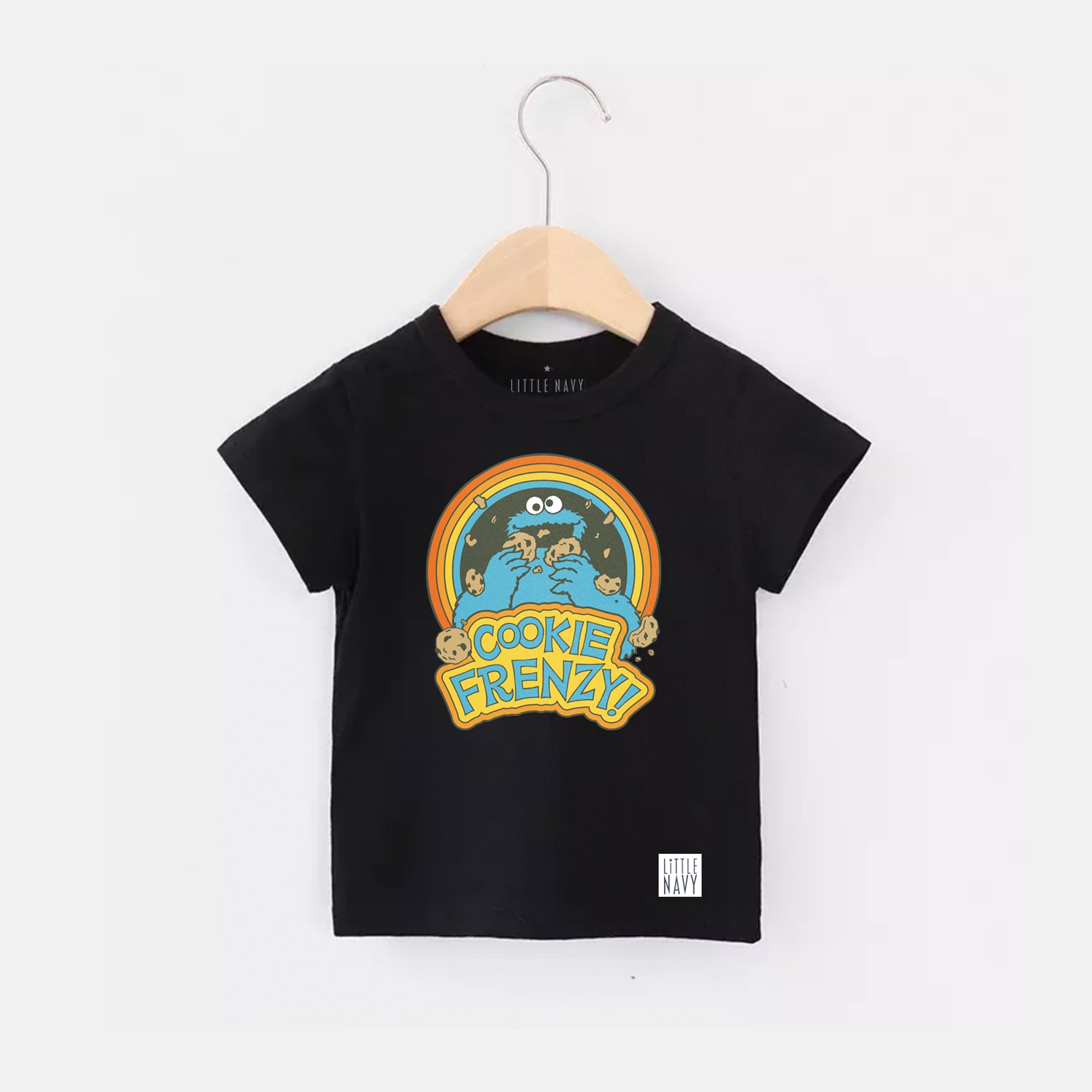 Sesame Street Short Sleeve Cookie Monster T-Shirt