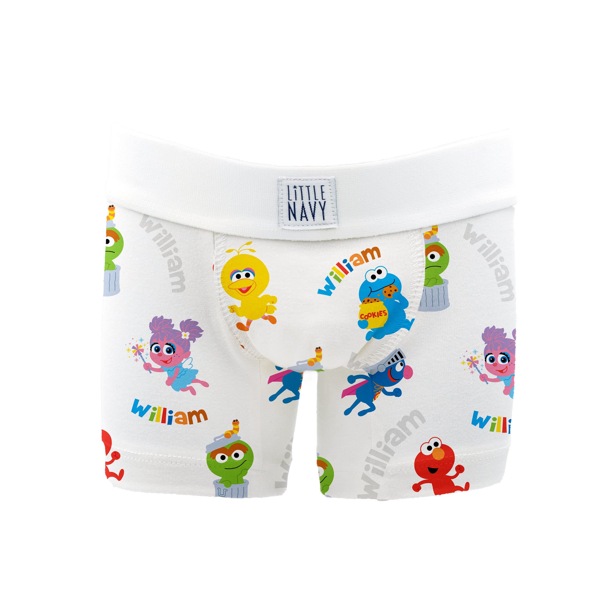 Sesame Street boys Underwear Multipacks Briefs, Sesame Tb 12pk_box, 2-3T US